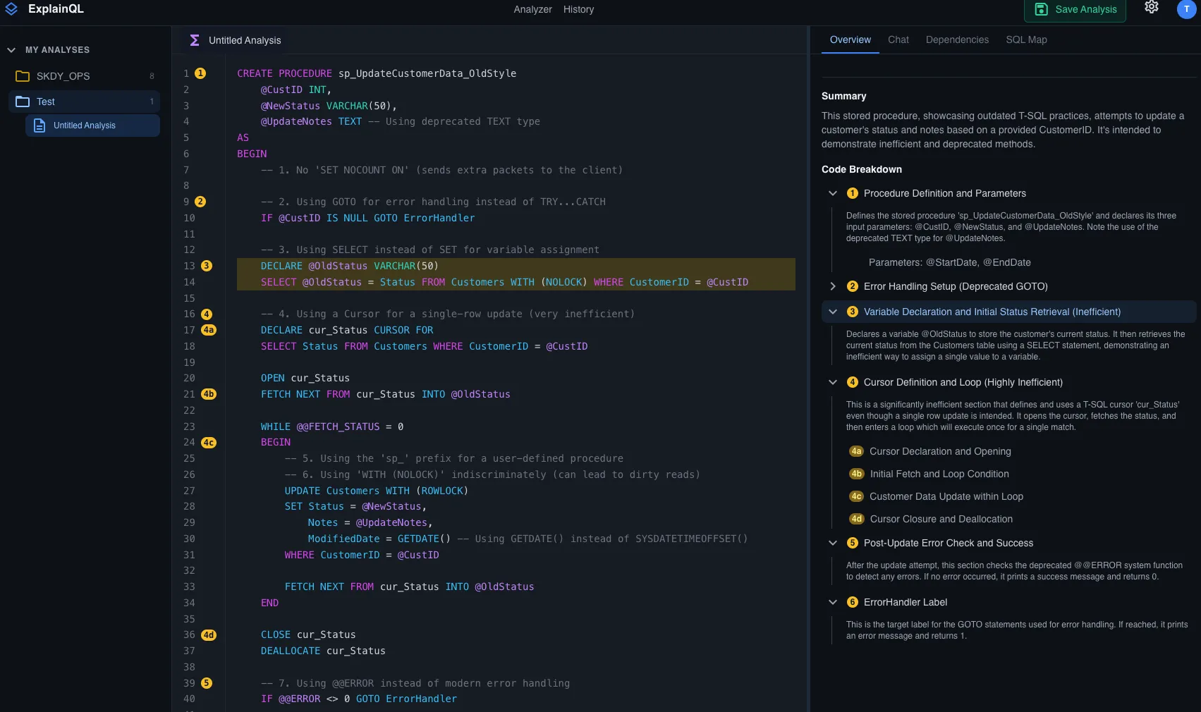 explainql screenshot 1